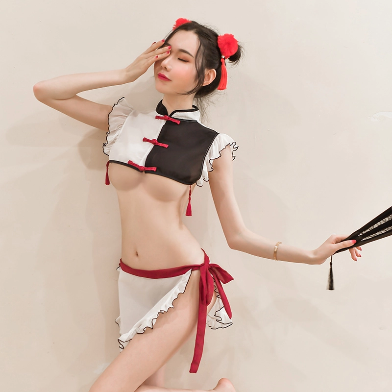 チャイナ風メイド・ランジェリーセット