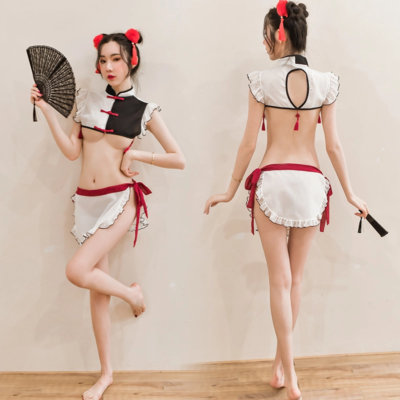 チャイナ風メイド・ランジェリーセット