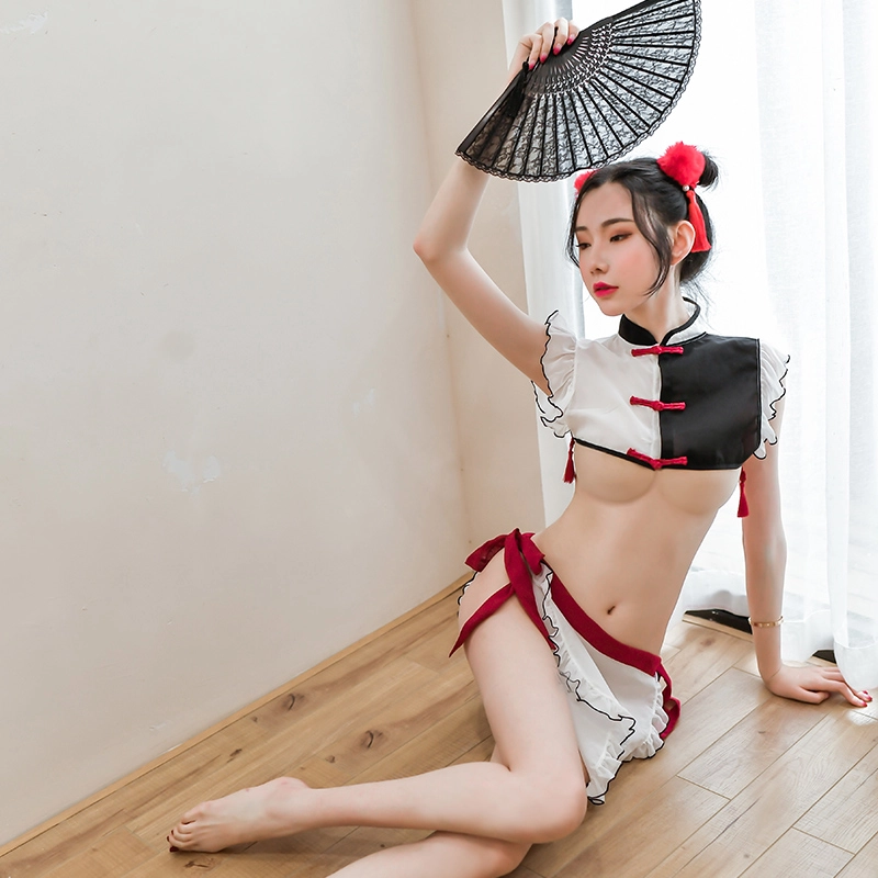 チャイナ風メイド・ランジェリーセット