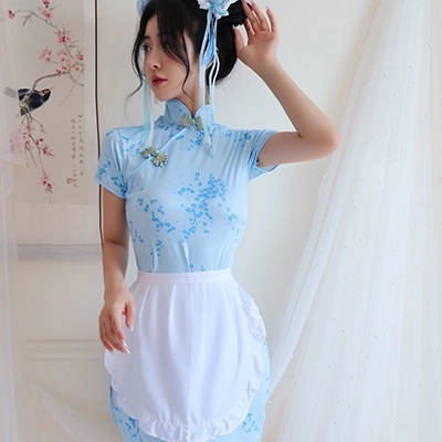 チャイナ風メイド・ランジェリーセット