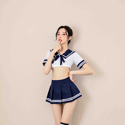 セクシーセーラー服風ランジェリーセット