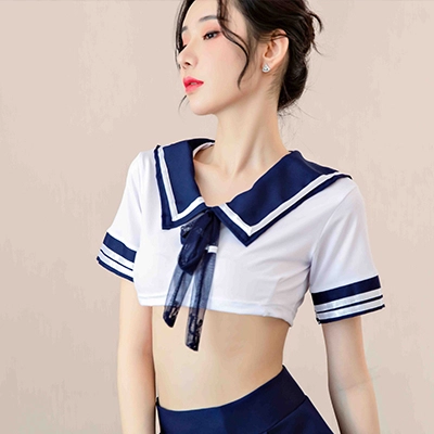 セクシーセーラー服風ランジェリーセット