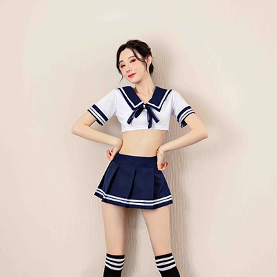 セクシーセーラー服風ランジェリーセット