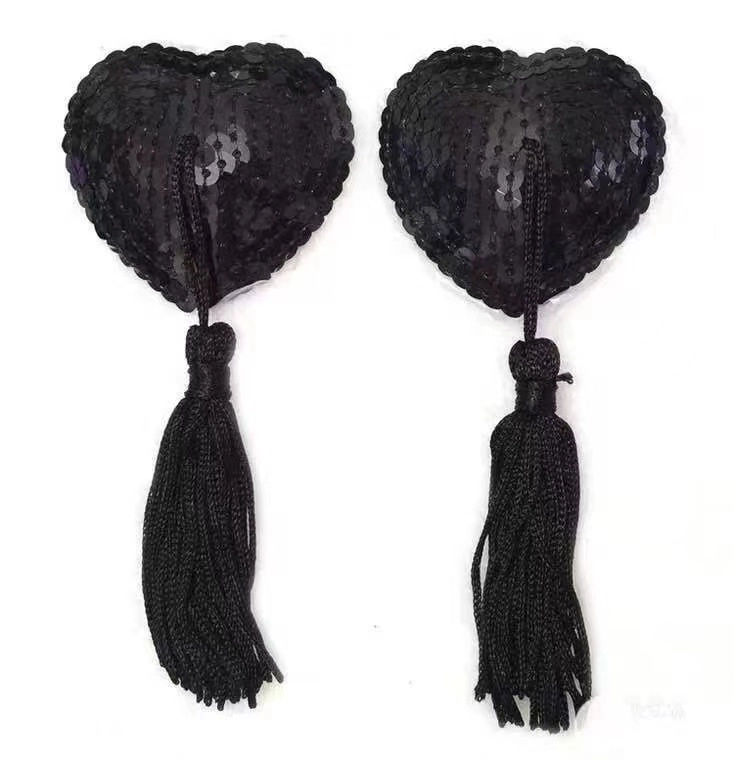 セクシーハート型タッセルニップレス